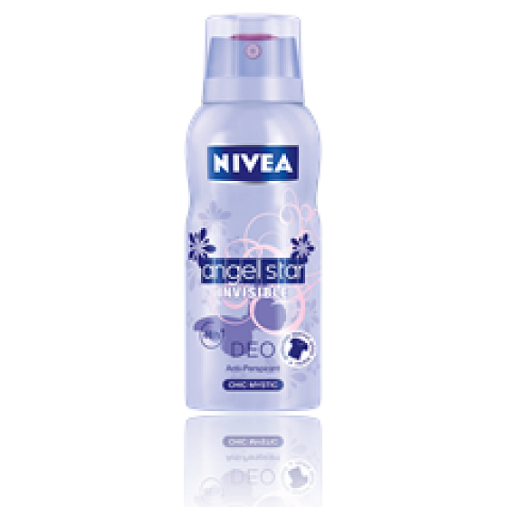 Nivea Angel Star Invisible Chic Mystic antiperspirant dezodorant sprej pre ženy 100 ml
