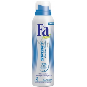 Fa Sport Double Power Cool Fresh antiperspitant dezodorant sprej pre ženy 150 ml