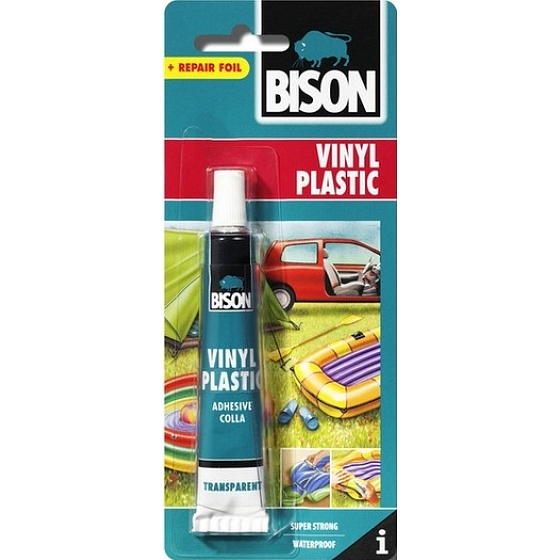 Bison Vinyl Plastic lepidlo na mäkčené plasty so záplatou vodeodolné 25 ml