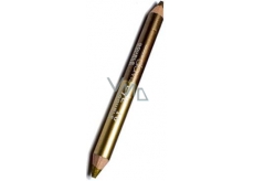 Princessa Davis Eye Double Colour očné tiene v ceruzke 016 hnedá a zlatá 6 g