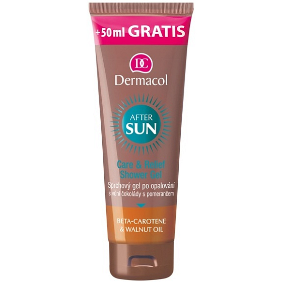 Dermacol Sun After Sun Čokoláda a pomaranč sprchový gél po opaľovaní 250 ml