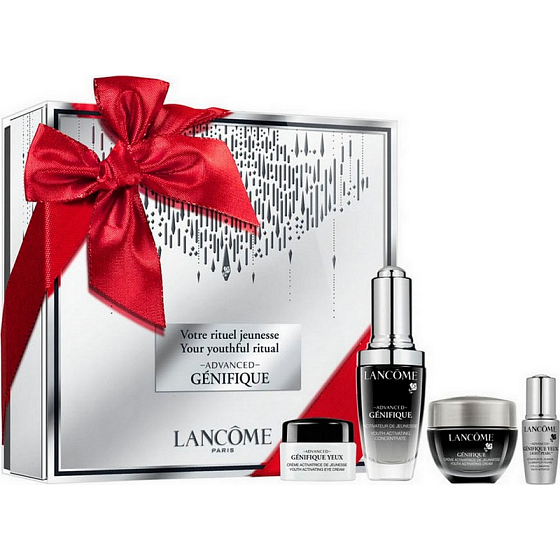 Lancome Advanced Génifique pleťové sérum 30 ml + krém 15 ml + očné sérum 5 ml + očný krém 5 ml, kozmetická sada