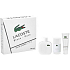 Lacoste Eau de Lacoste L.12.12 Blanc toaletná voda pre mužov 100 ml + deodorant stick 75 ml + sprchový gél 50 ml, darčeková sada