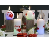 Lima Valentínska magická sviečka valec 60 x 120 mm 1 kus