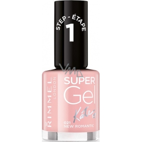 Rimmel London Super Gel by Kate lak na nechty 021 New Romantic 12 ml