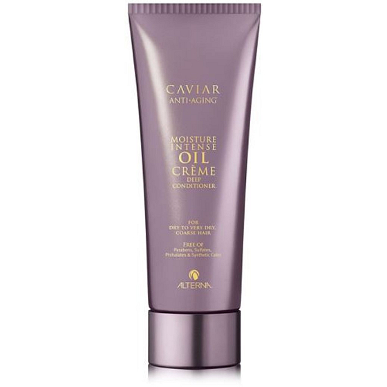 Alterna Caviar Moisture Intense Oil Creme Deep olejový kaviárový hydratačný kondicionér pre veľmi suché, hrubé, nepoddajné vlasy 207 ml