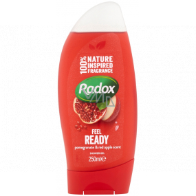 Radox Feel Ready Pomegranate & Red Apple Scent sprchový gél 250 ml