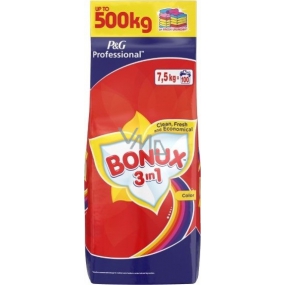 Bonux Color 3v1 prací prášok na farebnú bielizeň 100 dávok 7,5 kg