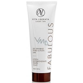 Vita Liberata Fabulous Samoopaľovací tónovací krém v odtieni Dark - tmavý 100 ml