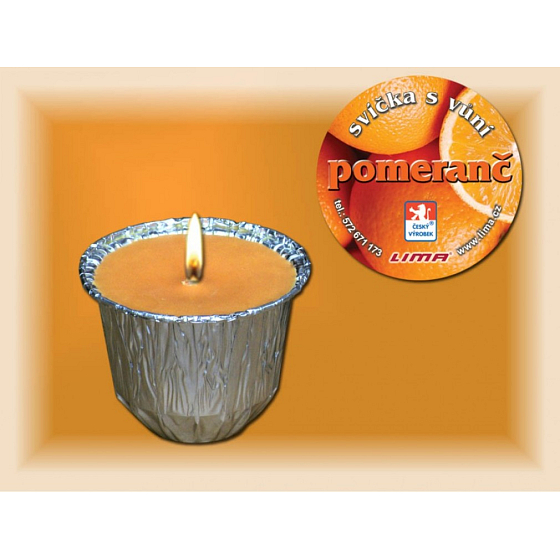 Lima Ozona Pomaranč vonná sviečka 115 g