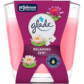 Glade sviečka voňavá Decor Relaxing Zen, 70 g