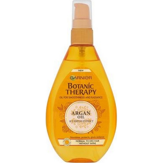 Garnier Botanic Therapy Argan Oil & Camelia Extract vyživujúci olej pre mdlé, ťažko upraviteľné vlasy 150 ml
