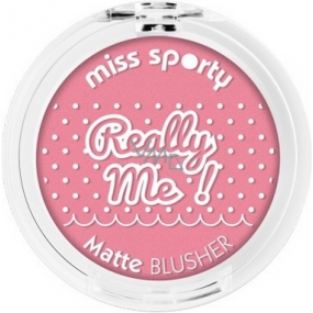 Miss Sporty Really Me! Matte Blusher tvárenka 102 Really Sweet 5 g