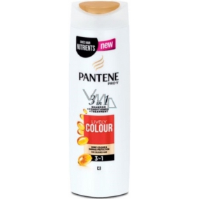 Pantene Pro-V Lively Colour šampón, balzam a intenzívnej starostlivosti 3 v 1 225 ml