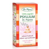 Dr. Popov Psyllium 100% originálne, podporuje správny metabolizmus tukov a navodzuje pocit sýtosti, rozpustná vláknina 50 g