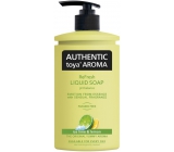 Authentic Toya Aróma Ice Lime & Lemon tekuté mydlo dávkovač 400 ml