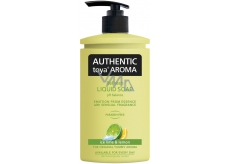 Authentic Toya Aroma Ice Lime & Lemon tekuté mydlo dávkovač 400 ml
