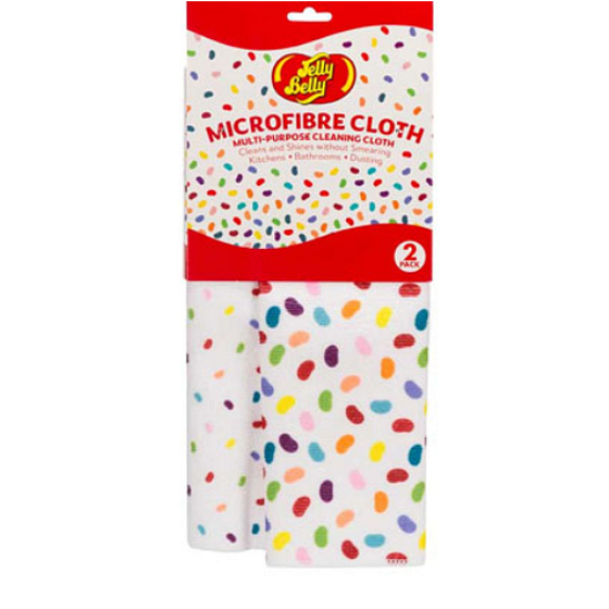 Jelly Belly Microfibre Cloth univerzálna utierka z mikrovlákna 32 x 32 cm 2 kusy
