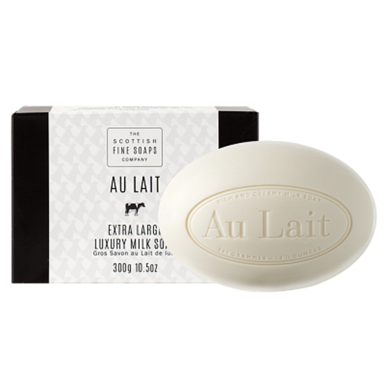 Scottish Fine Soaps Au Lait tuhé toaletné mydlo 300 g