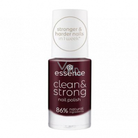 Essence Clean & Strong lak na nechty 06 Vibrant Magma 8 ml