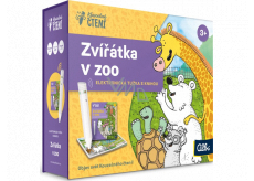 Elektronická ceruzka Albi Magic Reading 2.0 + interaktívna hovoriaca kniha Zvieratá v ZOO, od 3 rokov