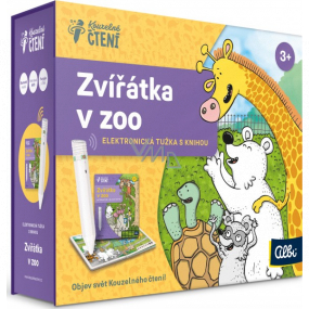 Elektronická ceruzka Albi Magic Reading 2.0 + interaktívna hovoriaca kniha Zvieratá v ZOO, od 3 rokov