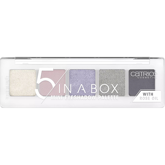 Catrice 5 In A Box Paleta očných tieňov 080 Diamond Lavender Look 4 g