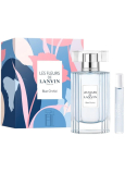 Lanvin Les Fleurs Blue Orchid toaletná voda 50 ml + toaletná voda Miniature 7,5 ml, darčeková sada pre ženy