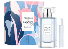 Lanvin Les Fleurs Blue Orchid toaletná voda 50 ml + toaletná voda Miniature 7,5 ml, darčeková sada pre ženy