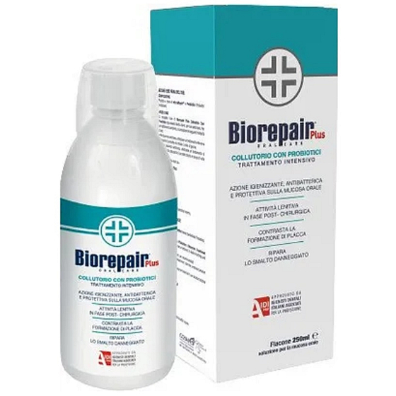 Biorepair Plus intenzívne ošetrenie ústnej vody 250 ml