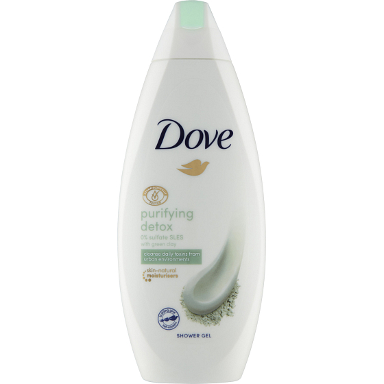 Dove sprchový gél Purifying Detox, 250 ml