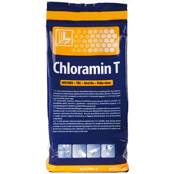 Chloramín T univerzálny práškový chlórový dezinfekčný prípravok 1 kg