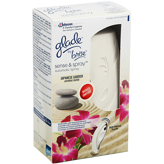 Glade Sense & Spray Japonská záhrada automatický osviežovač vzduchu 18 ml sprej