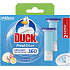 Duck Fresh Discs Morská vôňa WC gél pre hygienickú čistotu a sviežosť Vašej toalety náhradné níplň 2x36 ml