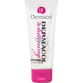 Dermacol Whitening Gommage Wash Gel umývací gél s mikroperličkami 100 ml