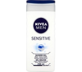 Nivea Men Sensitive sprchový gél na telo, tvár a vlasy 250 ml