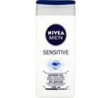 Nivea Men Sensitive sprchový gél na telo, tvár a vlasy 250 ml