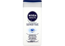 Nivea Men Sensitive sprchový gél na telo, tvár a vlasy 250 ml