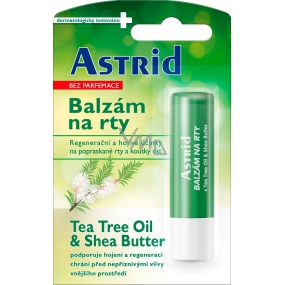 Astrid Tea Tree Oil & Shea Butter balzam na pery 4,8 g