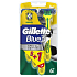 Gillette Blue 3 Special Edition holítka 3 britvy pre mužov 6 kusov žltej