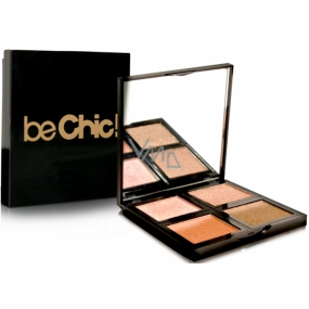 Be Chic! Summer Look Eye Shadow Palette paleta 4 očných tieňov