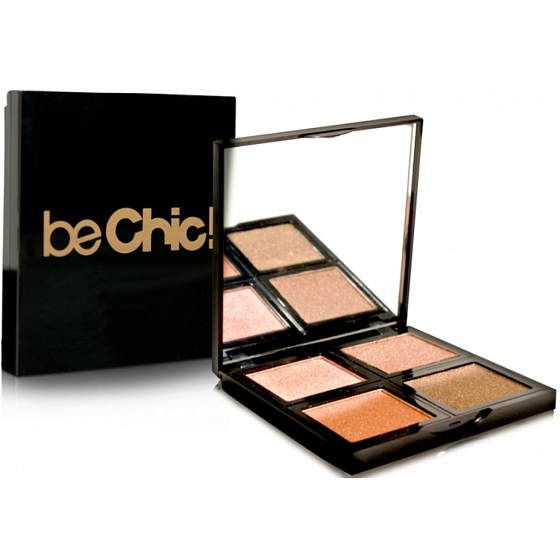 Be Chic! Summer Look Eye Shadow Palette paleta 4 očných tieňov