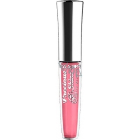 Miss Sporty Precious Shine 3D Lip Gloss lesk na pery 210 Splendid Pink 7,4 ml