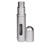 Pressit Perfume Refillable Atomiser plniteľný flakón metalická strieborná 4 ml