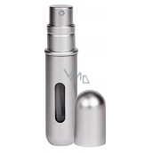 Pressit Perfume Refillable Atomiser plniteľný flakón metalická strieborná 4 ml