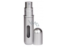 Pressit Perfume Refillable Atomiser plniteľný flakón metalická strieborná 4 ml