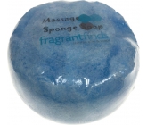 Fragrant Chitty Chitty Glycerínové mydlo masážne s hubou naplnenou vôňou parfumu Marc Jacobs Bang Bang vo farbe modrej 200 g
