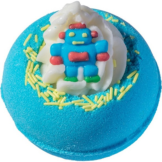 Bomb Cosmetics RobotoBomb - Robo-Bomb Šumivý balistik do kúpeľa 160 g