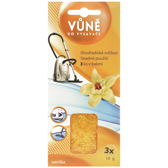 Kozák Vôňa do vysávača Vanilka 3 x 10 g