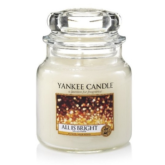 Yankee Candle All Is Bright - Všetko len september vonná sviečka Classic strednej sklo 411 g